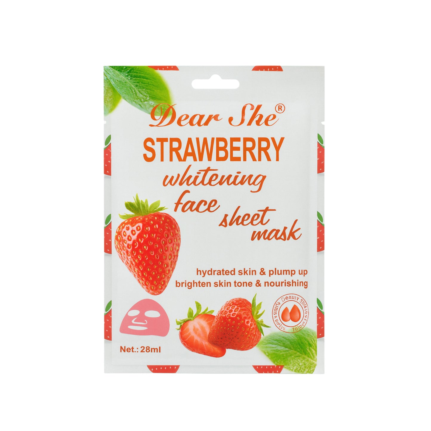 Mască facială cu Căpșuni Dear She – 28 ml 1089