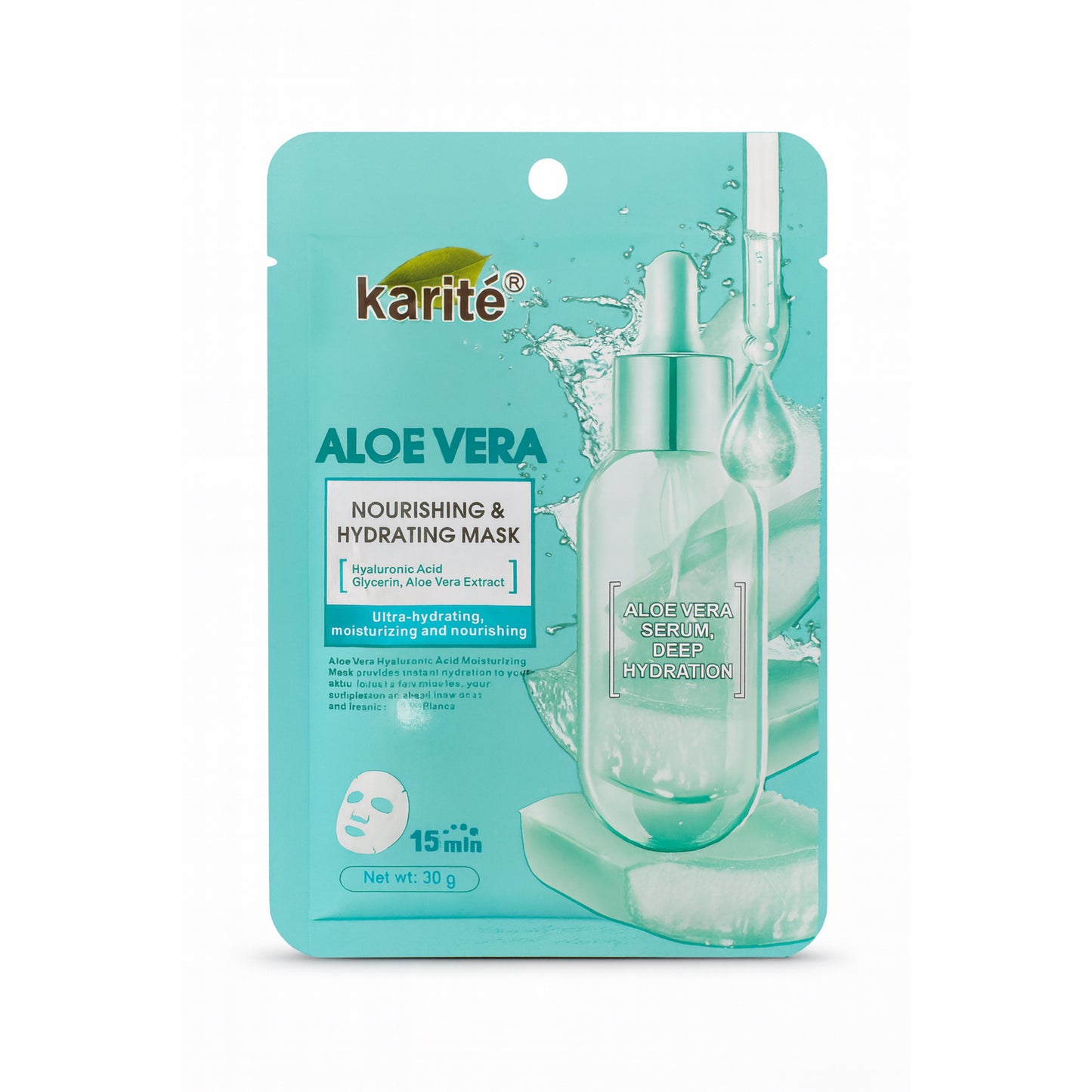 Mască facială hidratantă cu Aloe Vera Karité – 30 g 1480-47C