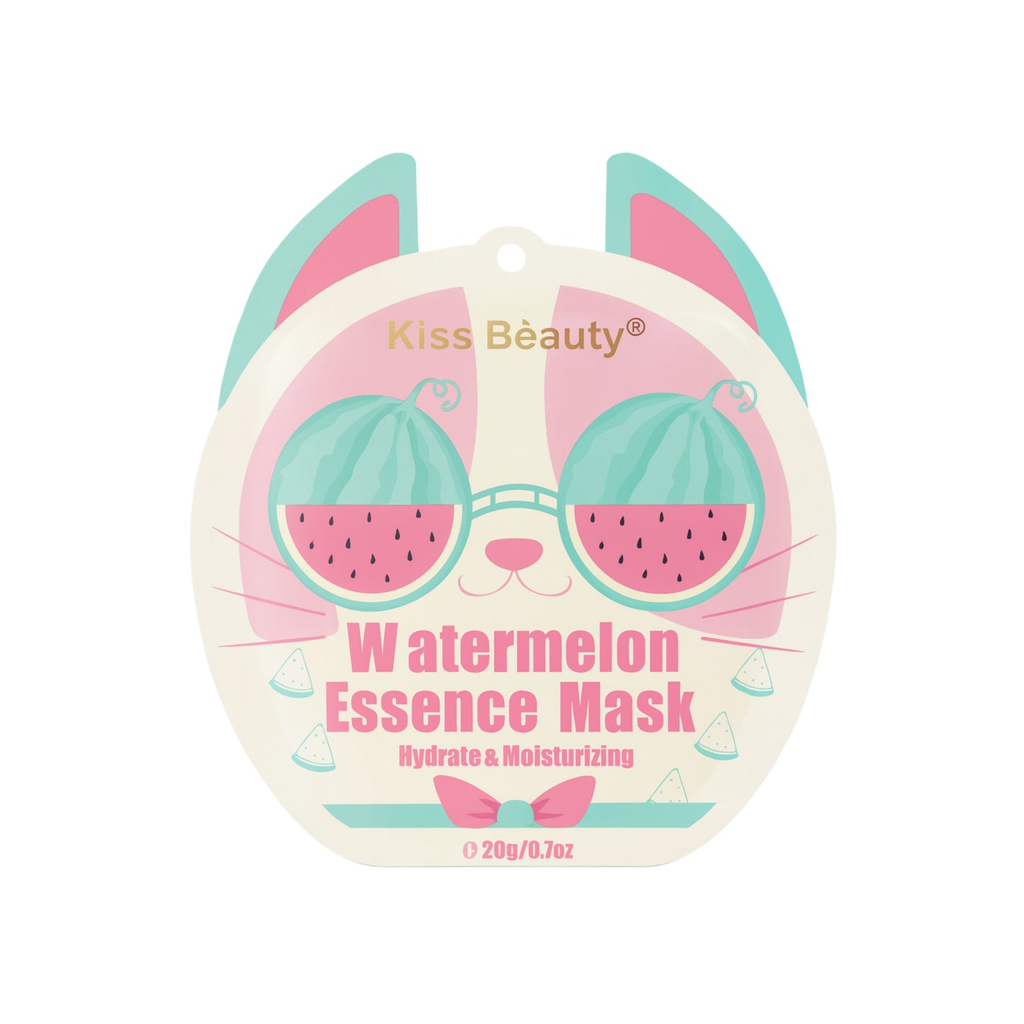 Mască facială hidratantă cu Pepene Roșu Kiss Beauty – 20 g 1483-03G