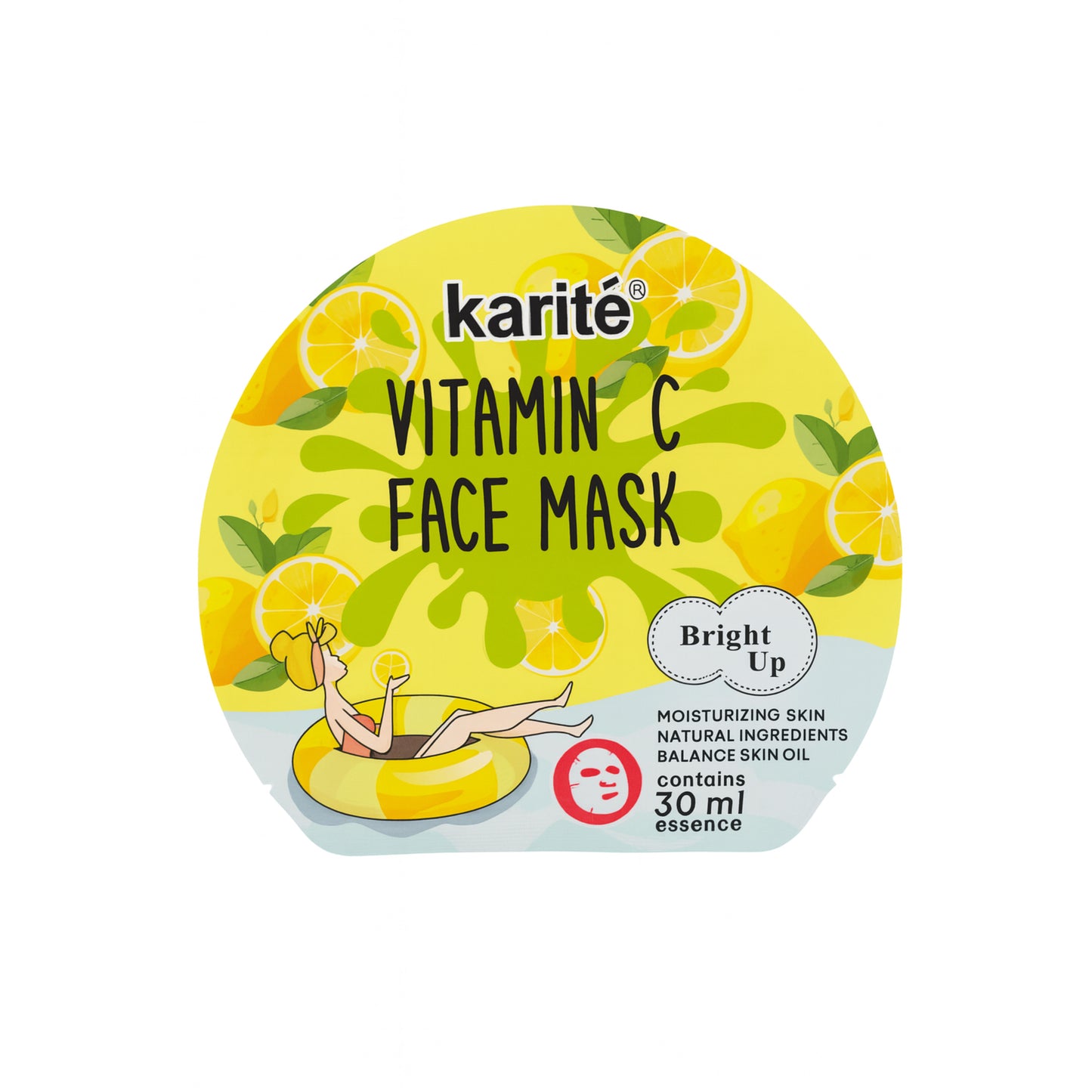 Masca facială Karité iluminatoare cu vitamina C Karité