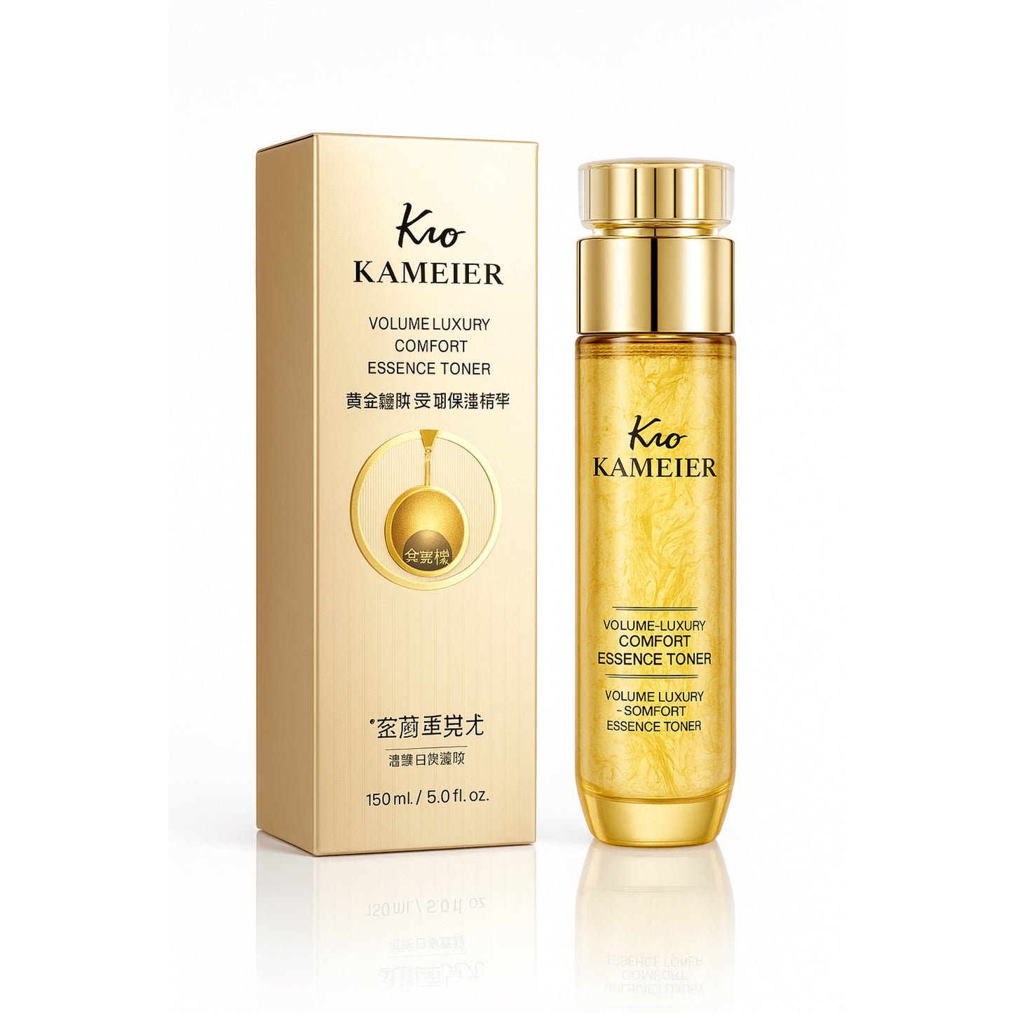Kameier Gold Line Esență facială 120 ml – Luxury Compact Essence Tone KME0743