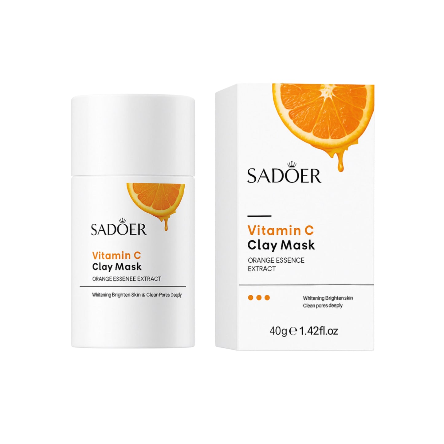 Mască Sadoer de argilă cu vitamina C, 40 g. SD30953