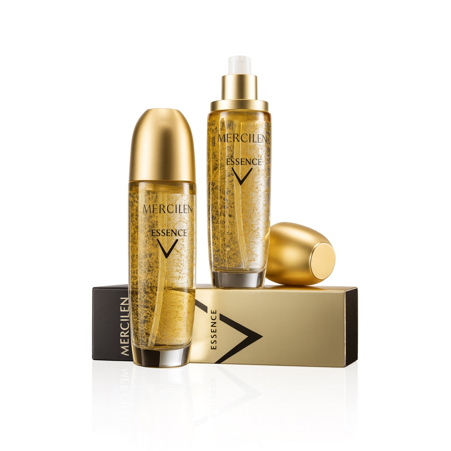 Mercilen Esență pentru fermitate cu formulă cu fire de aur 120 ml. MXL0868