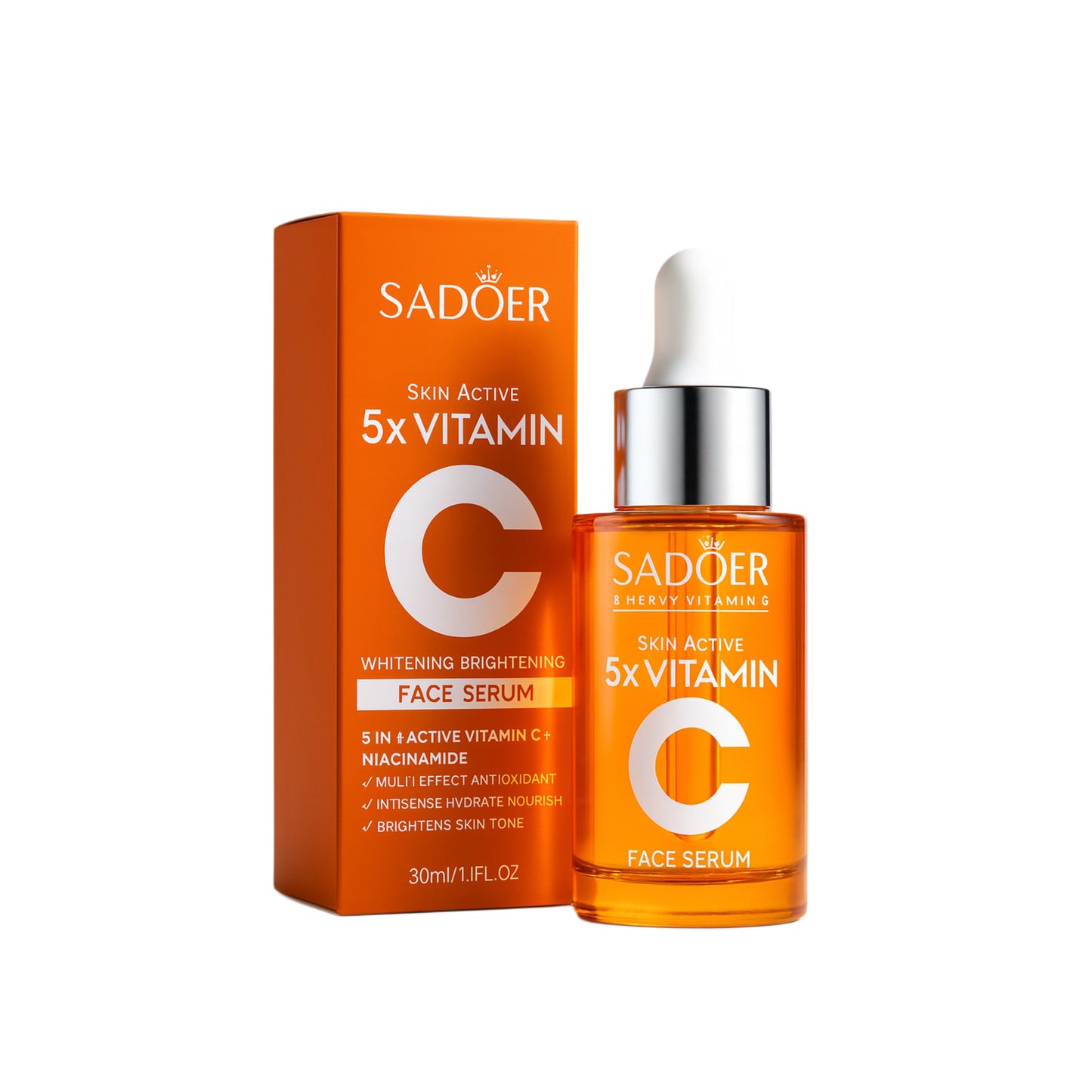 SADOER Skin Active 5x Vitamin C serum – 30 ml