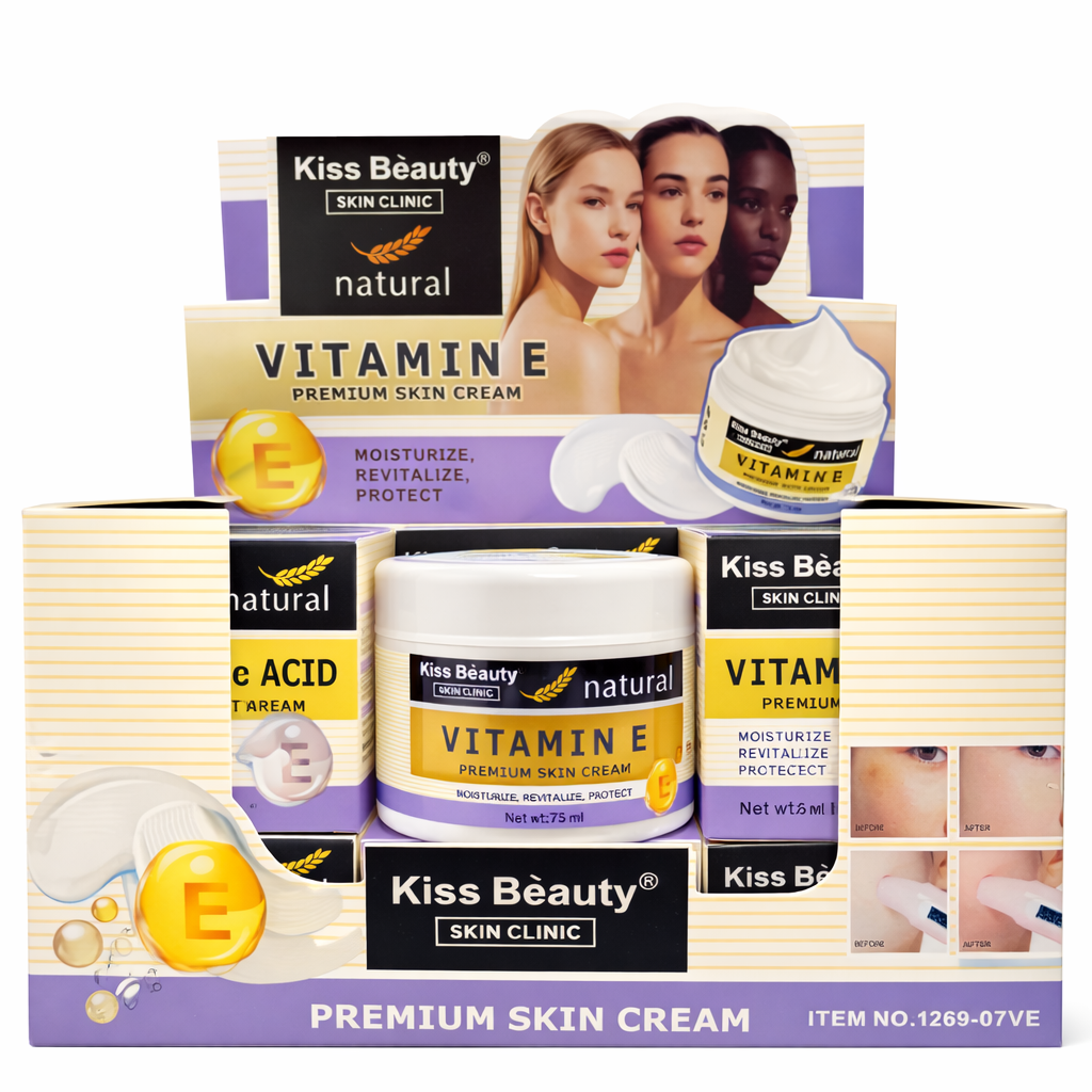Крем за лице Kiss Beauty Skin Clinic Vitamin E Premium Skin Cream