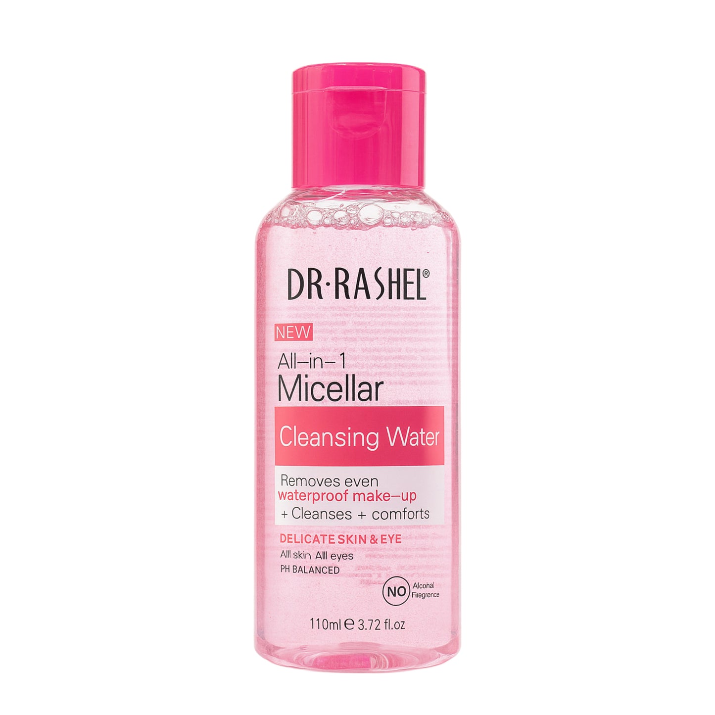 Apă micelară roz All-in-1 – DR.RASHEL Cleansing Water (110 ml)