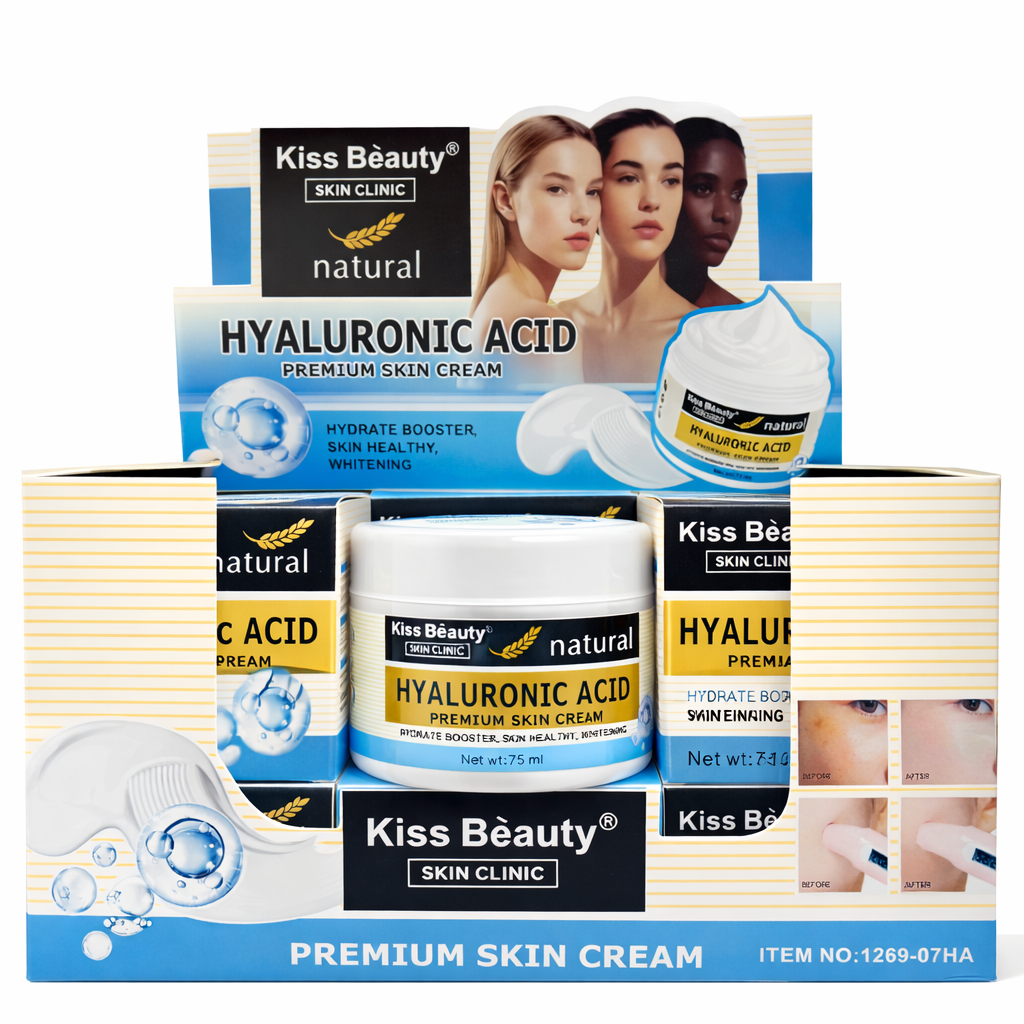 Crema de față Kiss Beauty Skin Clinic Hyaluronic Acid Premium Skin Cream