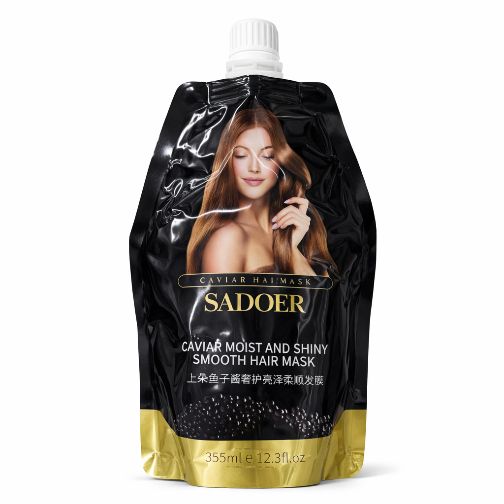 Masca de păr SADOER Caviar Moist and Shiny Smooth 350ml