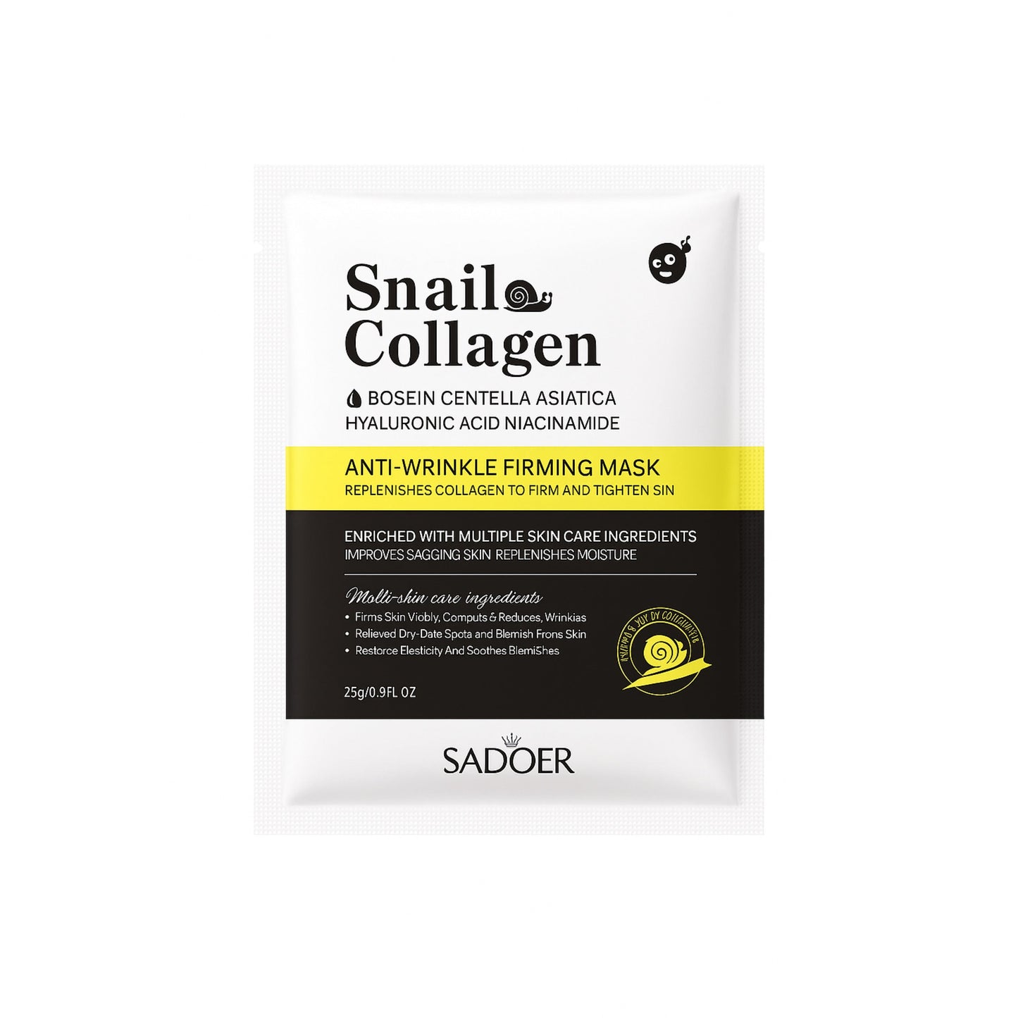 Sadoer – Arcmaszk csigaváladékkal és kollagénnel, 25 ml SD09647