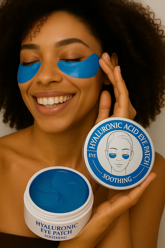 Set 60 Plasturi Hidrogel pentru Ochi, cu Acid Hialuronic, WKL 3013-3017 Spirulina si Colagen, Wokali, Eye Patch