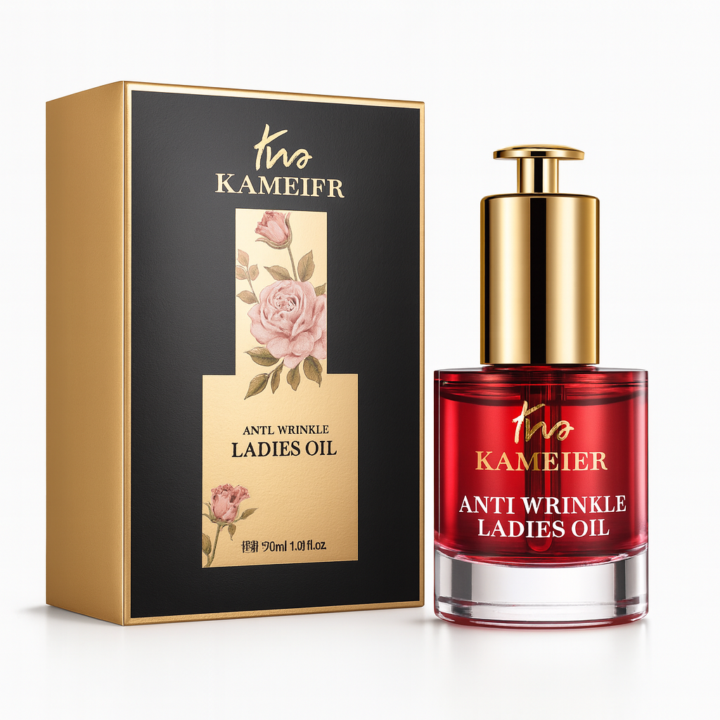 Kameier Anti-wrinkle facial oil with rose oil 30 ml. KME2549