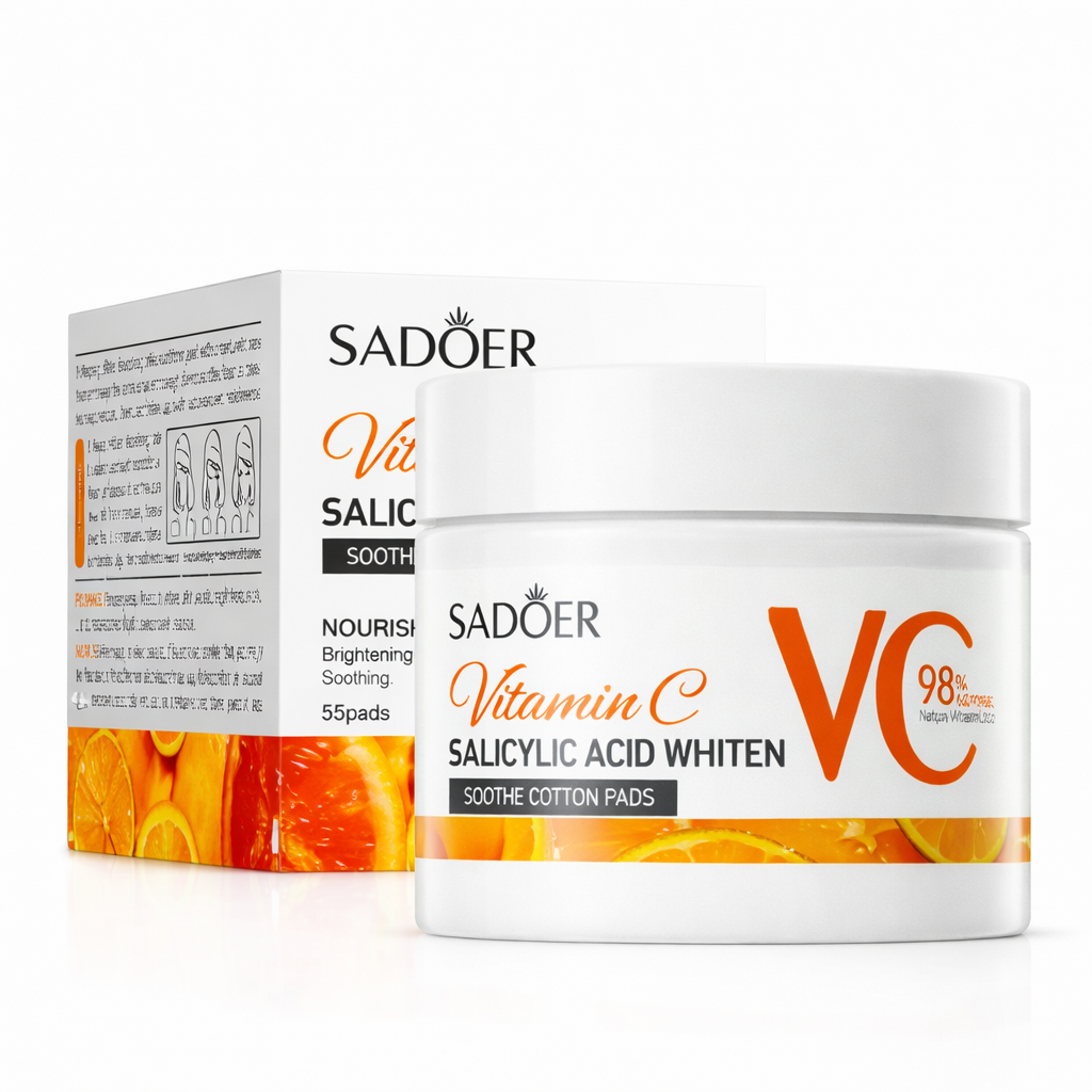Тонер подложки SADOER Vitamin C със салицилова киселина 55 бр. SD481191
