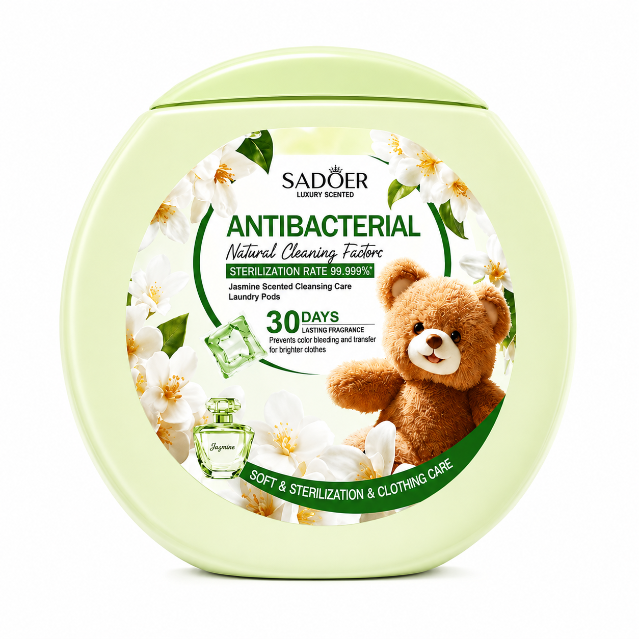 SADOER CAPSULE PENTRU RUFE SADOER CU PARFUM DE IASOMIE 36 BUC SD78197