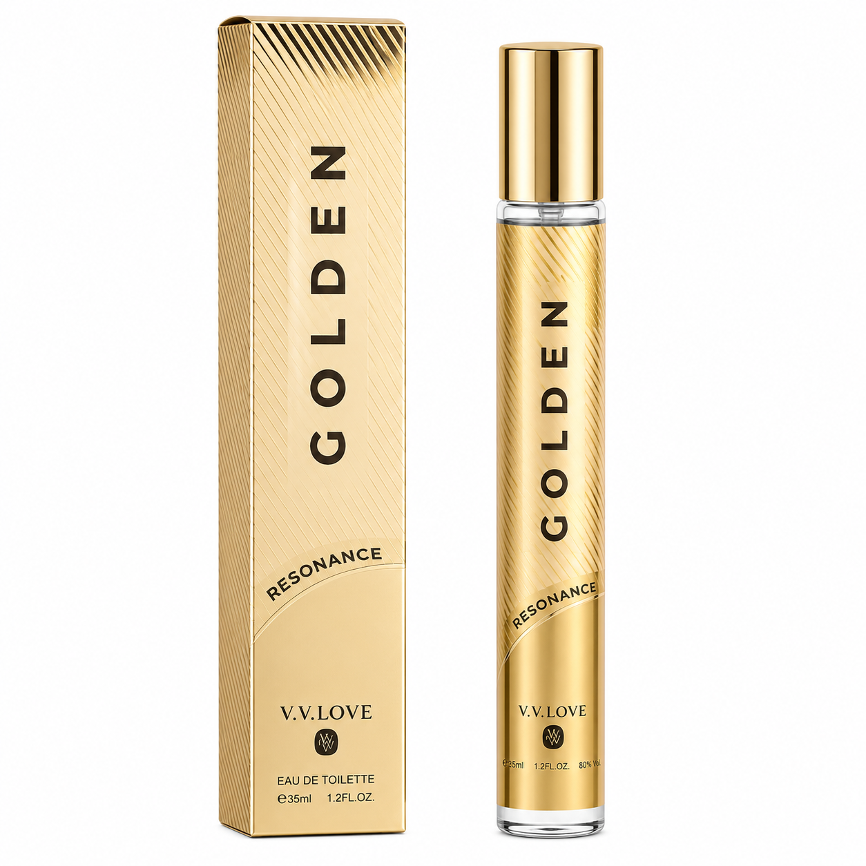 V.V. Love Parfum Golden (Parfum pentru Femei) 35 ml VL9054-155