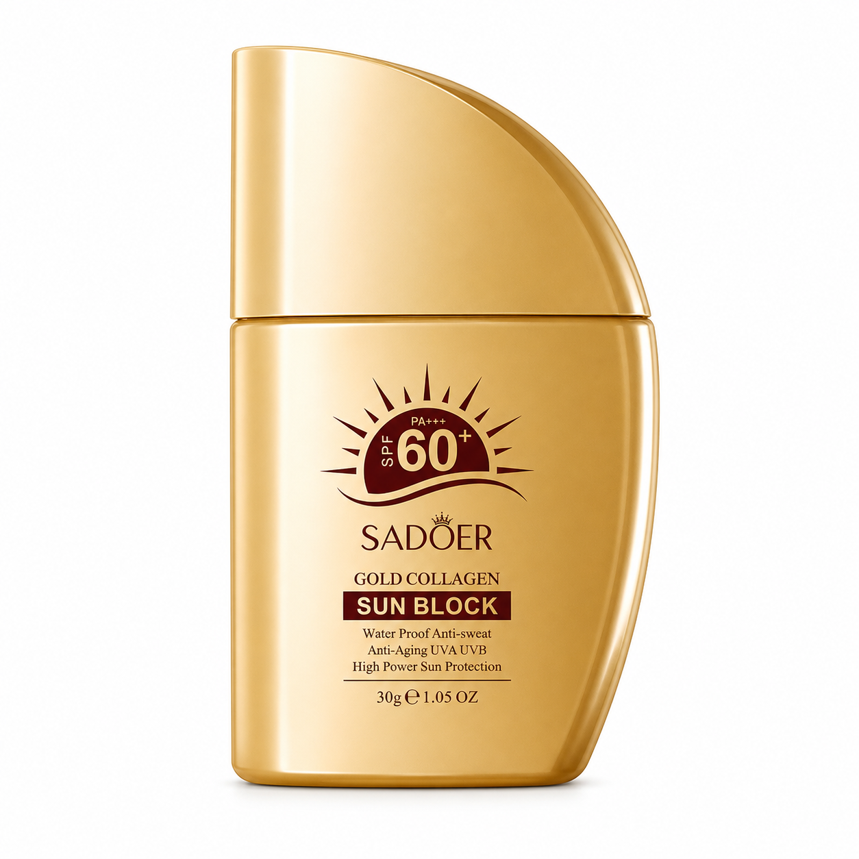 SADOER ЗЛАТЕН КОЛАГЕН СЛЪНЦЕЗАЩИТЕН КРЕМ SPF 60+ SD41845