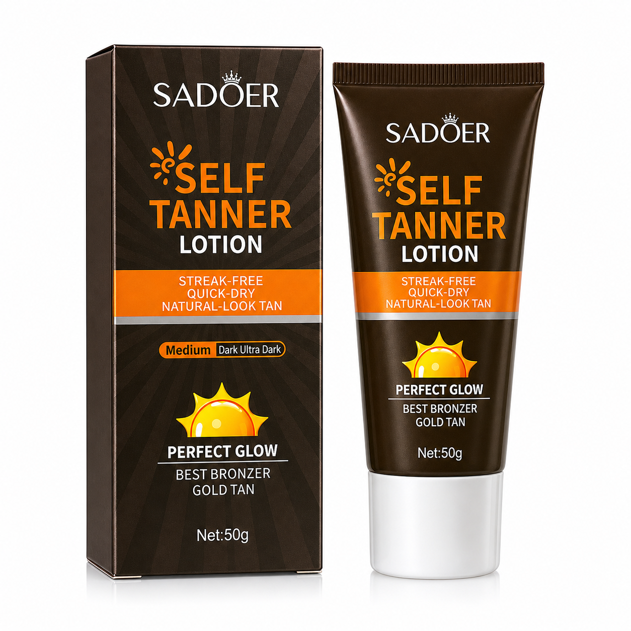SADOER Лосион за автобронзиране Perfect Glow 50g SD50820