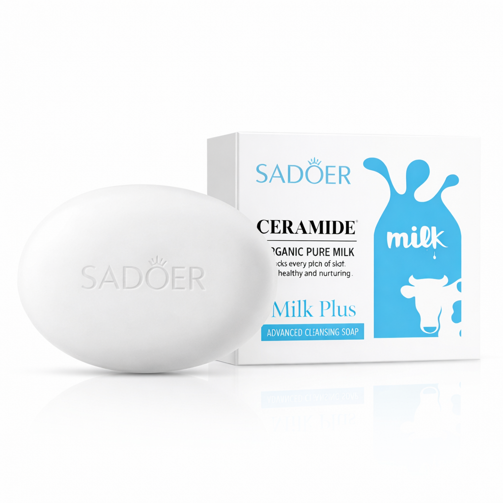 SĂPUN ALBIRE CU LAPTE SADOER SD71457 100g