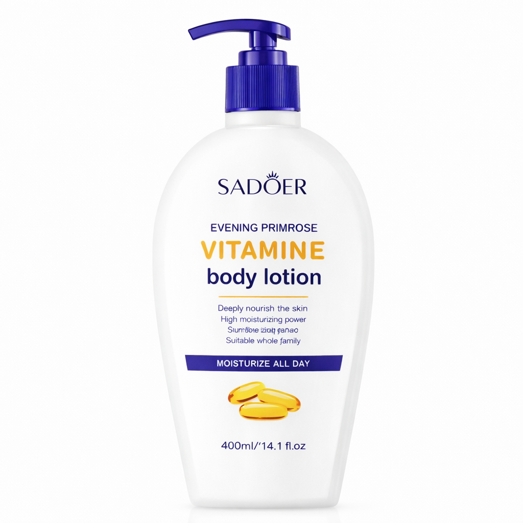 LOȚIUNE DE CORP CU VITAMINA E SADOER SD94099 400ml
