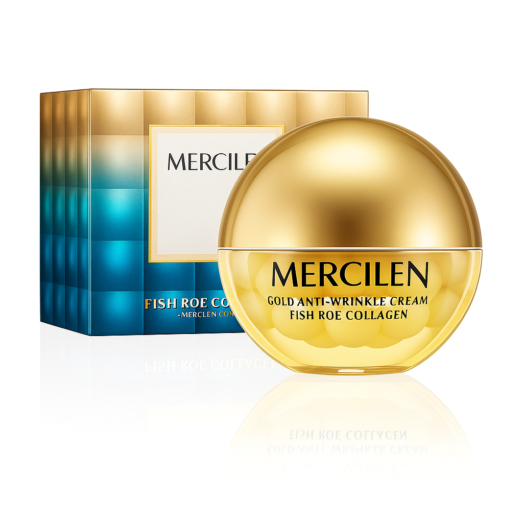 Mercilen Cremă antirid cu colagen și extract de icre de pește 70 g. MXL1568