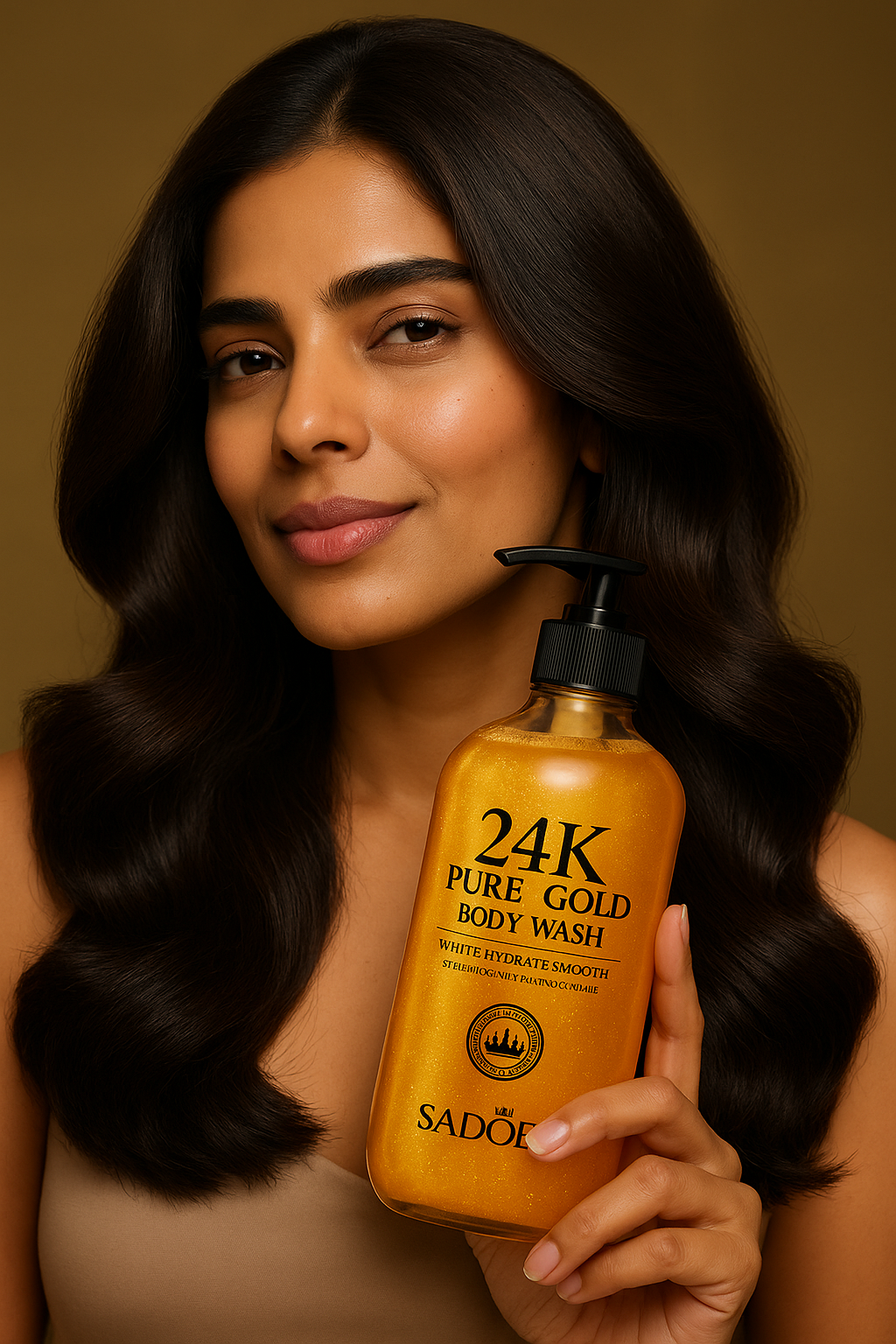 Sadoer 24K Pure Gold Shower Gel 500 ml. SD55801