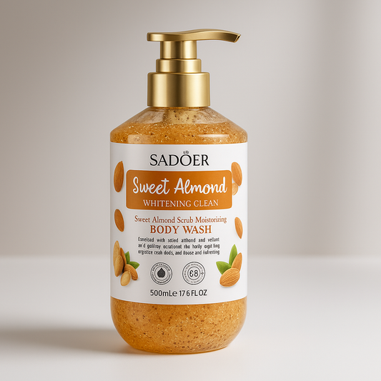 Gel de duș Sadoer cu extract de migdale dulci 500 ml. SD05342