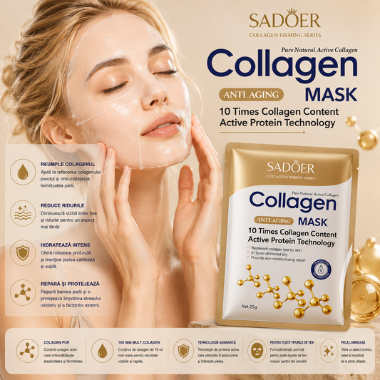 Mască SADOER anti-îmbătrânire cu colagen 25g. SD80885