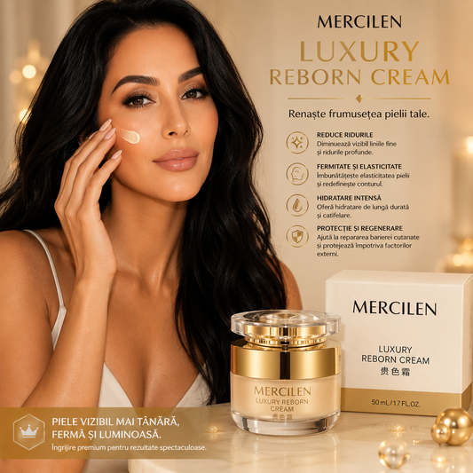 Mercilen Cremă facială fermitate cu colagen și extract de icre 50 g MXL1469