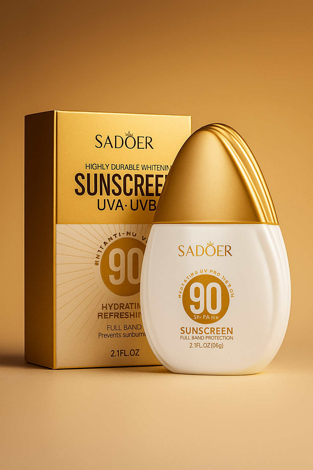 SADOER SPF 90+ cremă de protecție solară. SD55856