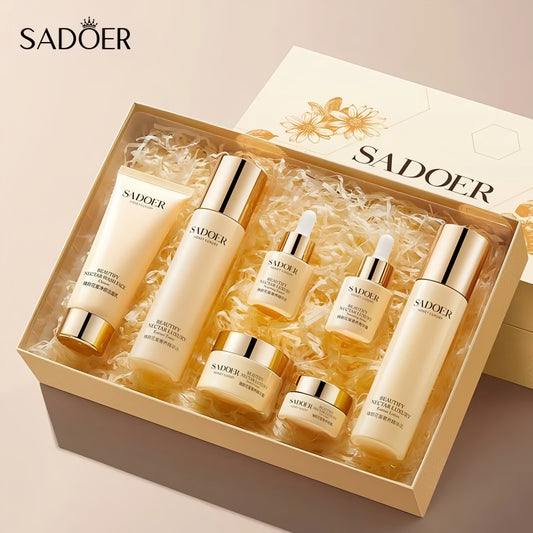 SADOER Honey Luxury – Gift Set with 7 care products with honey extract