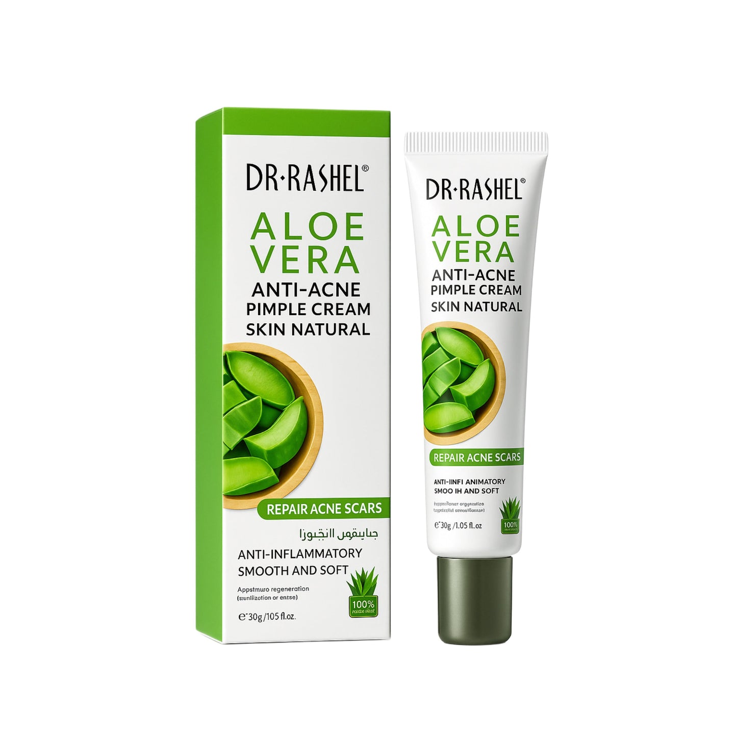 Dr. Rashel Cremă anti-acnee și coșuri cu Aloe Vera DRL-1532
