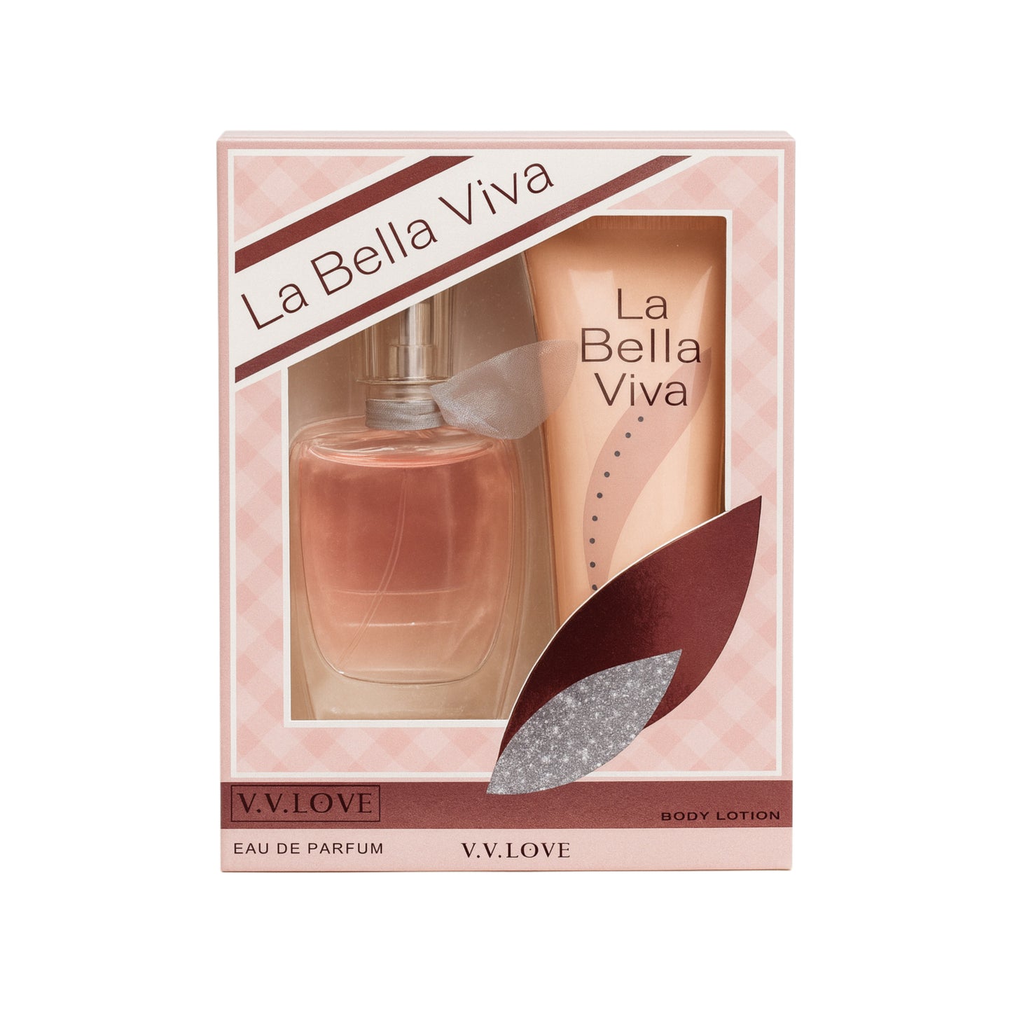 V.V. LOVE La Bella Viva Pour Femme Eau de Parfum și o loțiune de corp