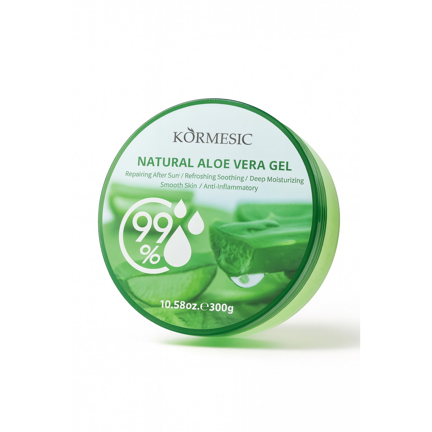 Gel natural cu aloe vera 99% – KÖRMESIC Natural Aloe Vera Gel 300 g KMC21472