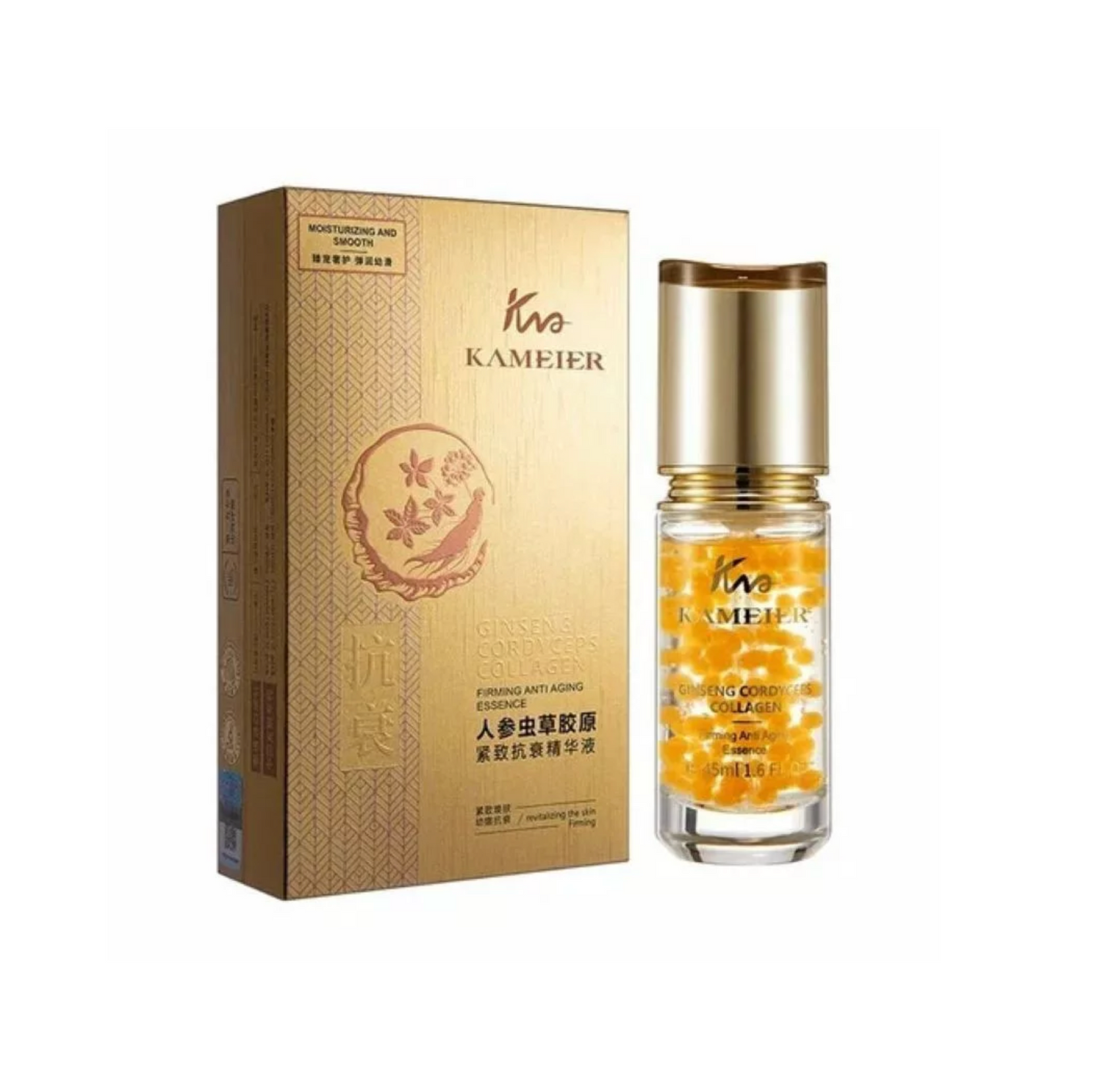 Kameier Esență antirid cu ginseng, colagen și cordyceps 45 ml. KME3621