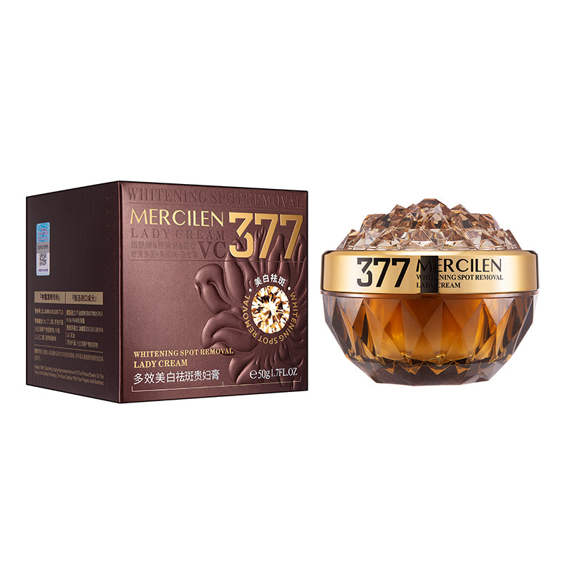 MERCILEN Cremă Facială 377 Whitening Spot Removal – Iluminare, Uniformizarea Tenului și Îngrijire Anti-Pete 50 g – MXL5177