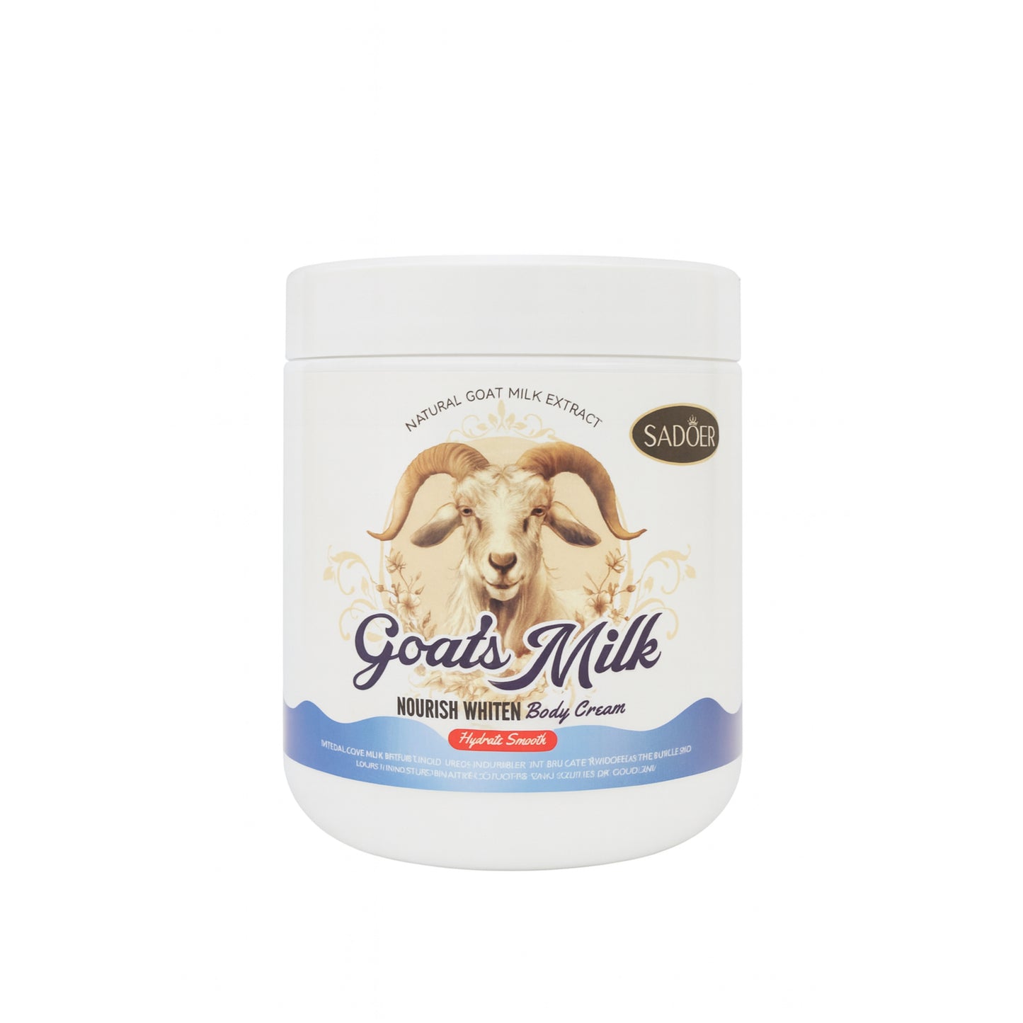 Cremă de corp cu lapte de capră – SADOER Goats Milk Body Cream 500 ml SD48004