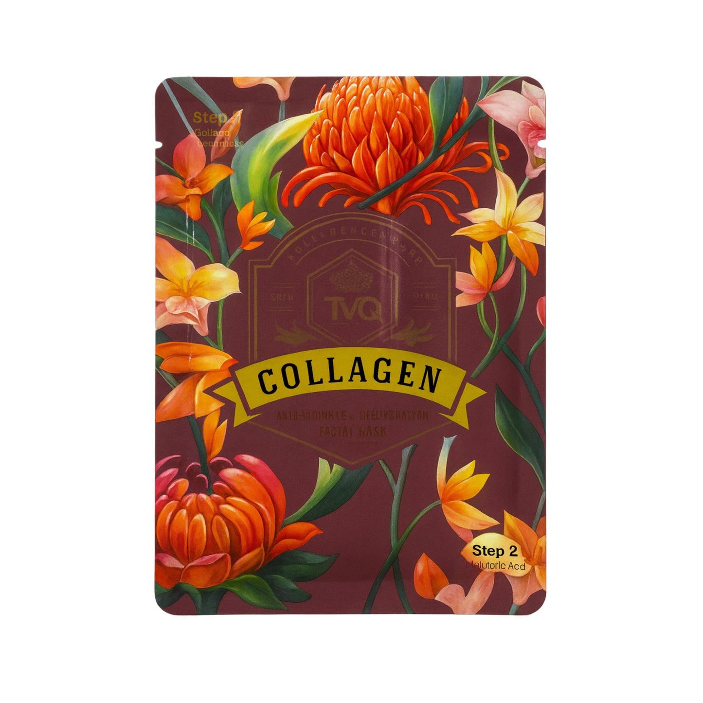 TVQ Collagen anti-wrinkle and regenerating facial mask TVO074