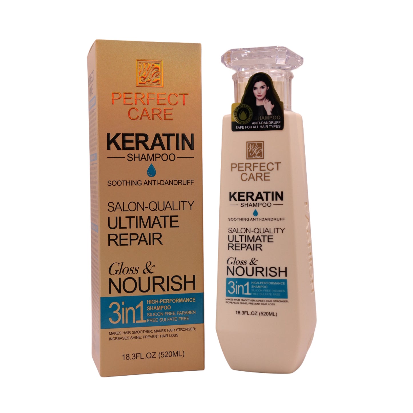 Sampon Fruit of the Wokali cu Keratina 800ml AC100/101/102