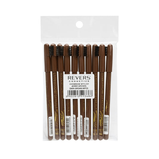 REVERS – Brow Stylist Professional Eyebrow Pencil Set (10 bucăți)