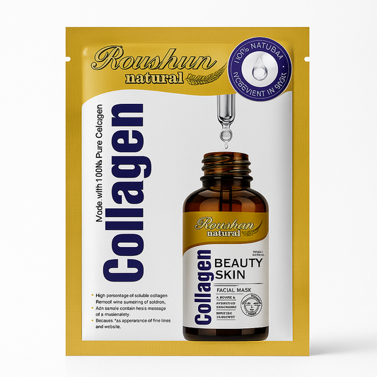 Roushun – Mască tip fașă cu colagen