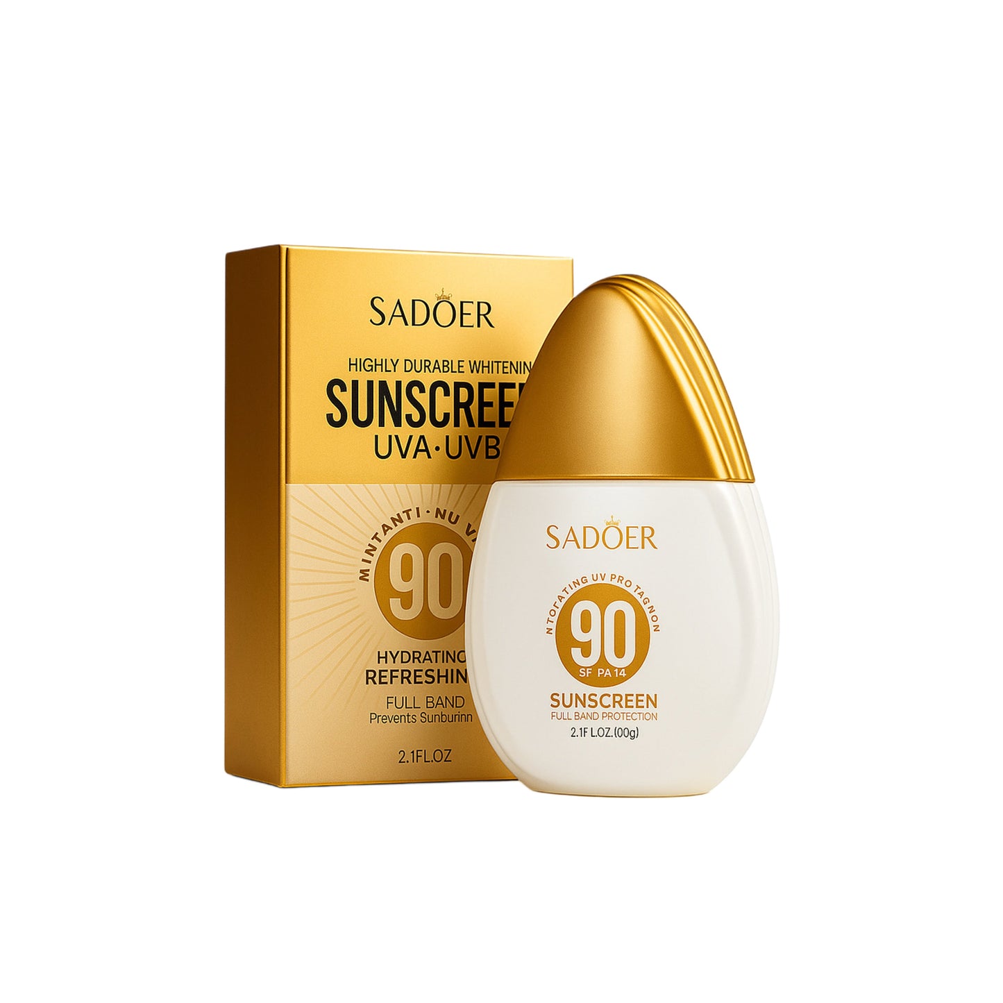 SADOER SPF 90+ cremă de protecție solară. SD55856