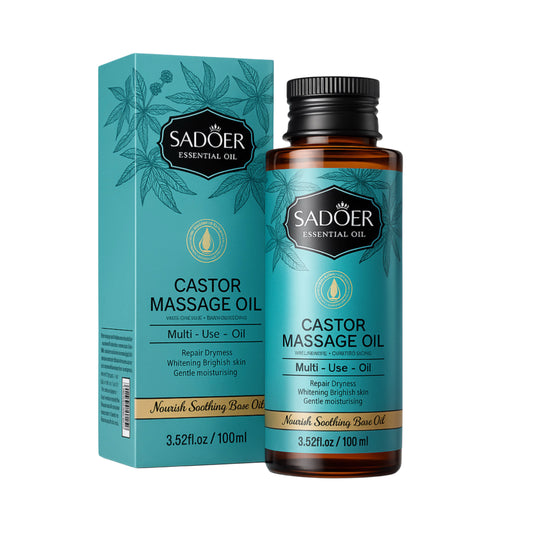 Ulei de masaj cu ricin – SADOER Essential Oil (100 ml)