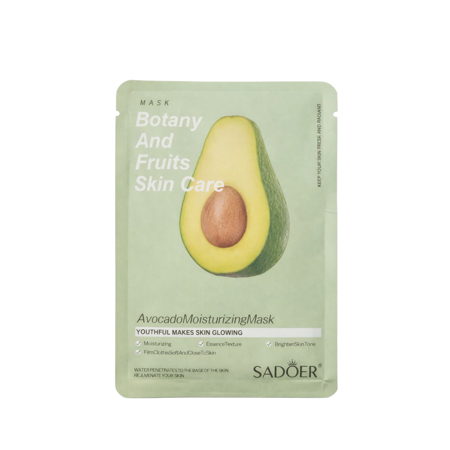 SADOER – BOTANY AND FRUITS SKIN CARE – AVOCADO MOISTURIZING MASK SD80559