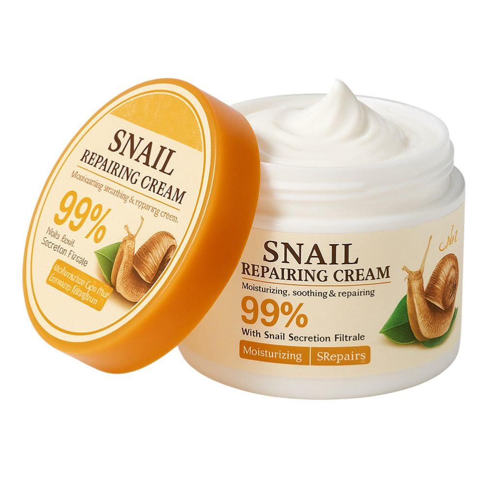 Wokali Snail  Cremă reparatoare cu 99% saliva de melc