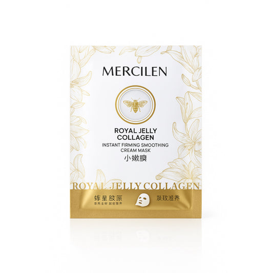 Mercilen Mască facială cremă cu colagen și lăptișor de matcă 30 ml MXL4767