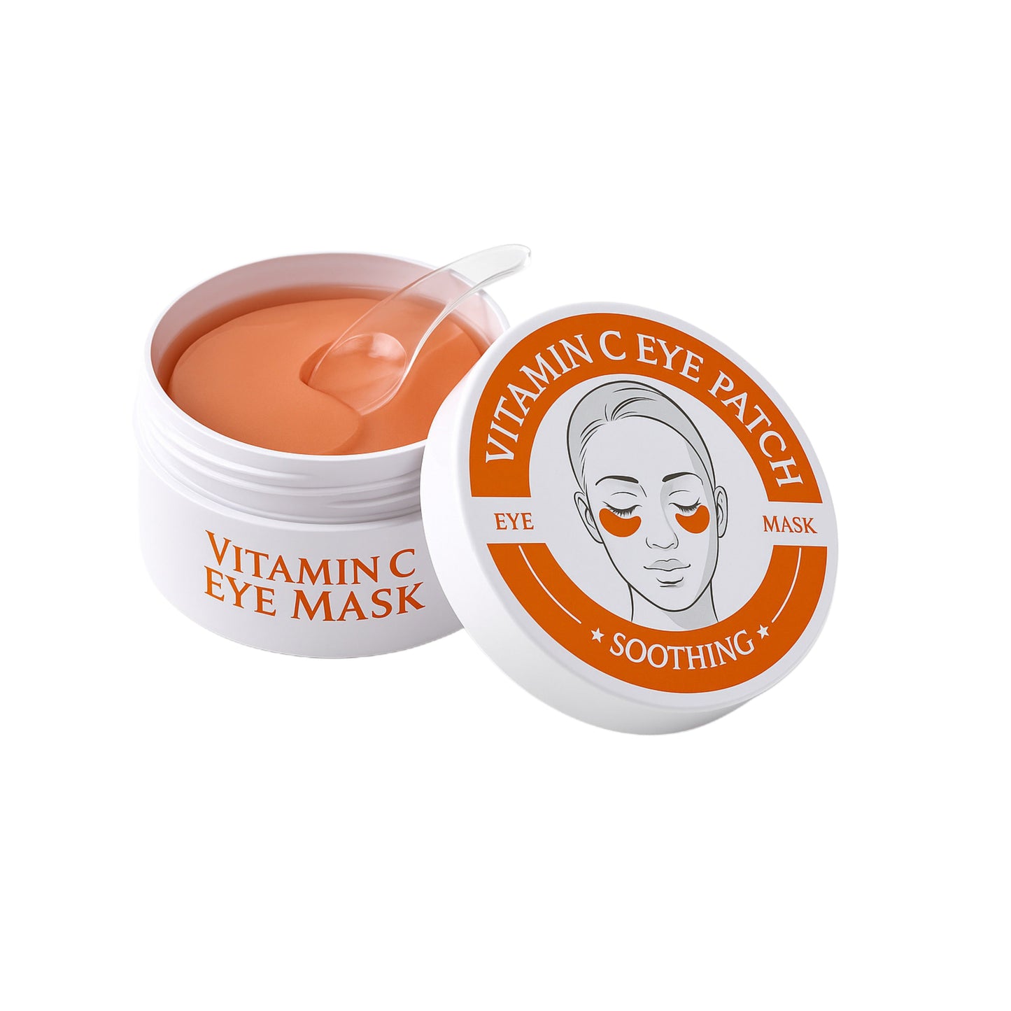 Plasturi pentru ochi cu hidrogel, VITAMINA C, 60 buc WKL HA-3016