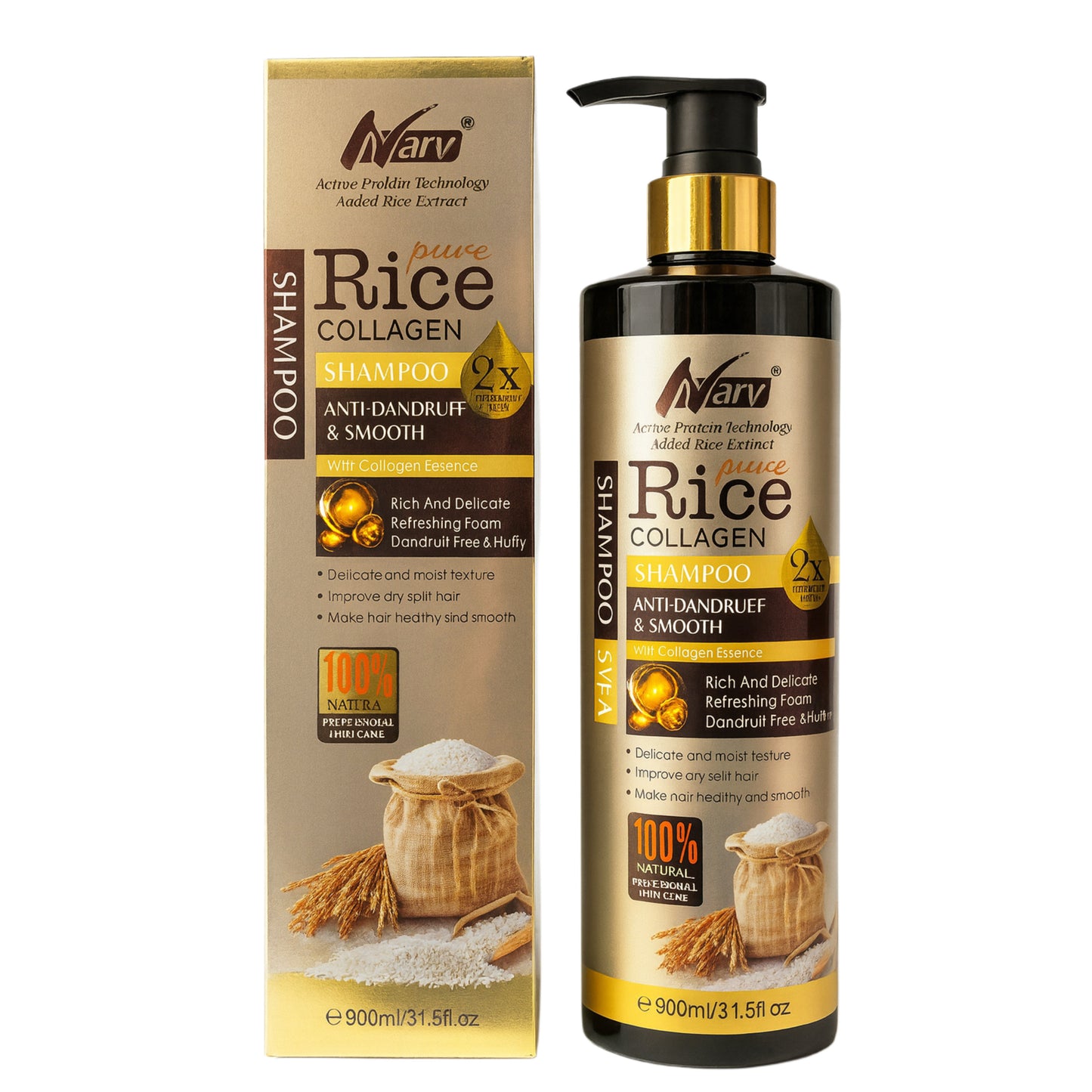 Nary Rice Collagen Shampoo