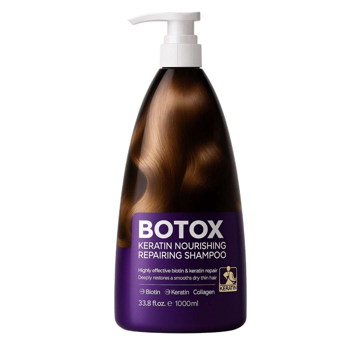 Sampon BOTOX  KORMESIC reparator si hranitor cu keratina  1000 ml