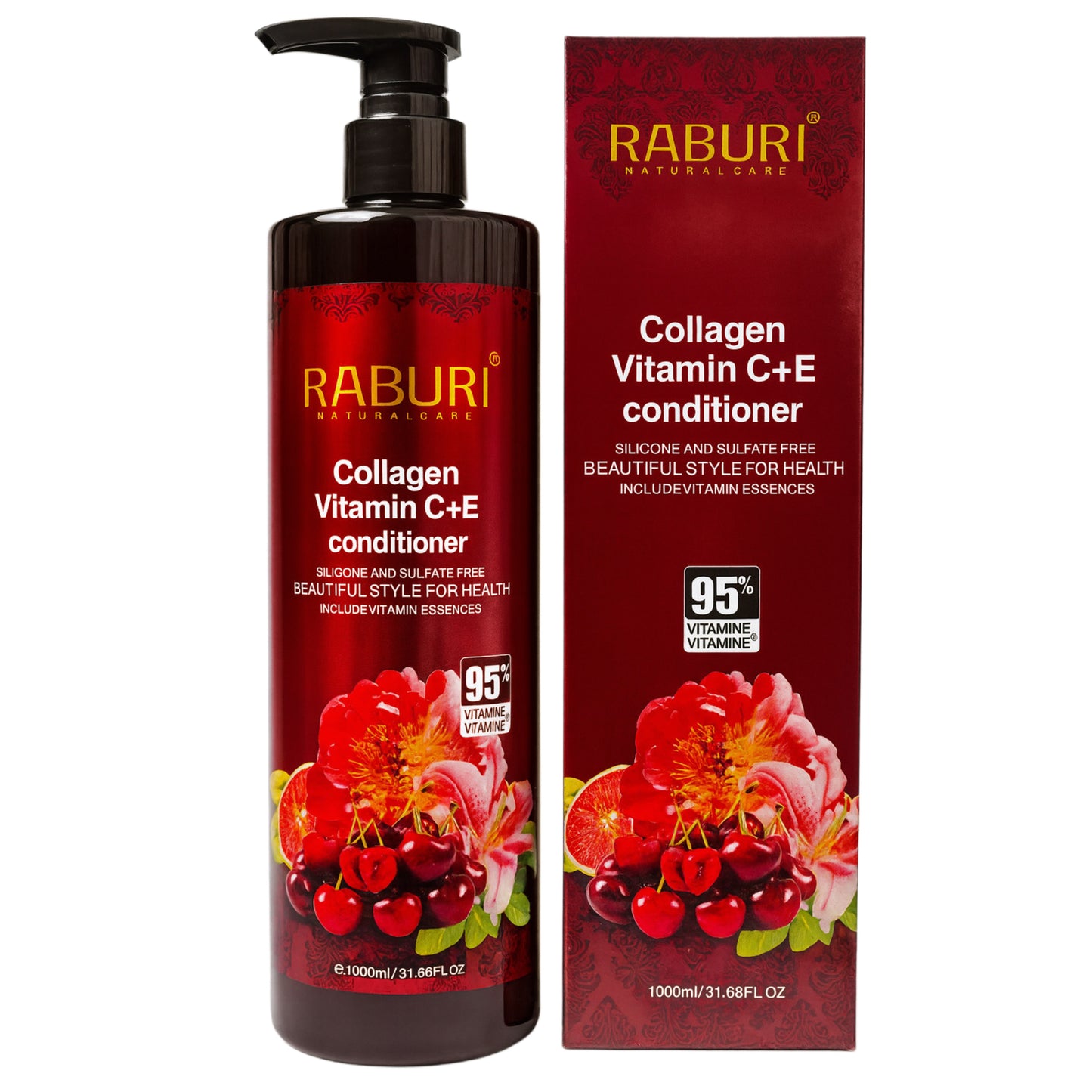 Balsam de păr Raburi Collagen Vitamin C+E