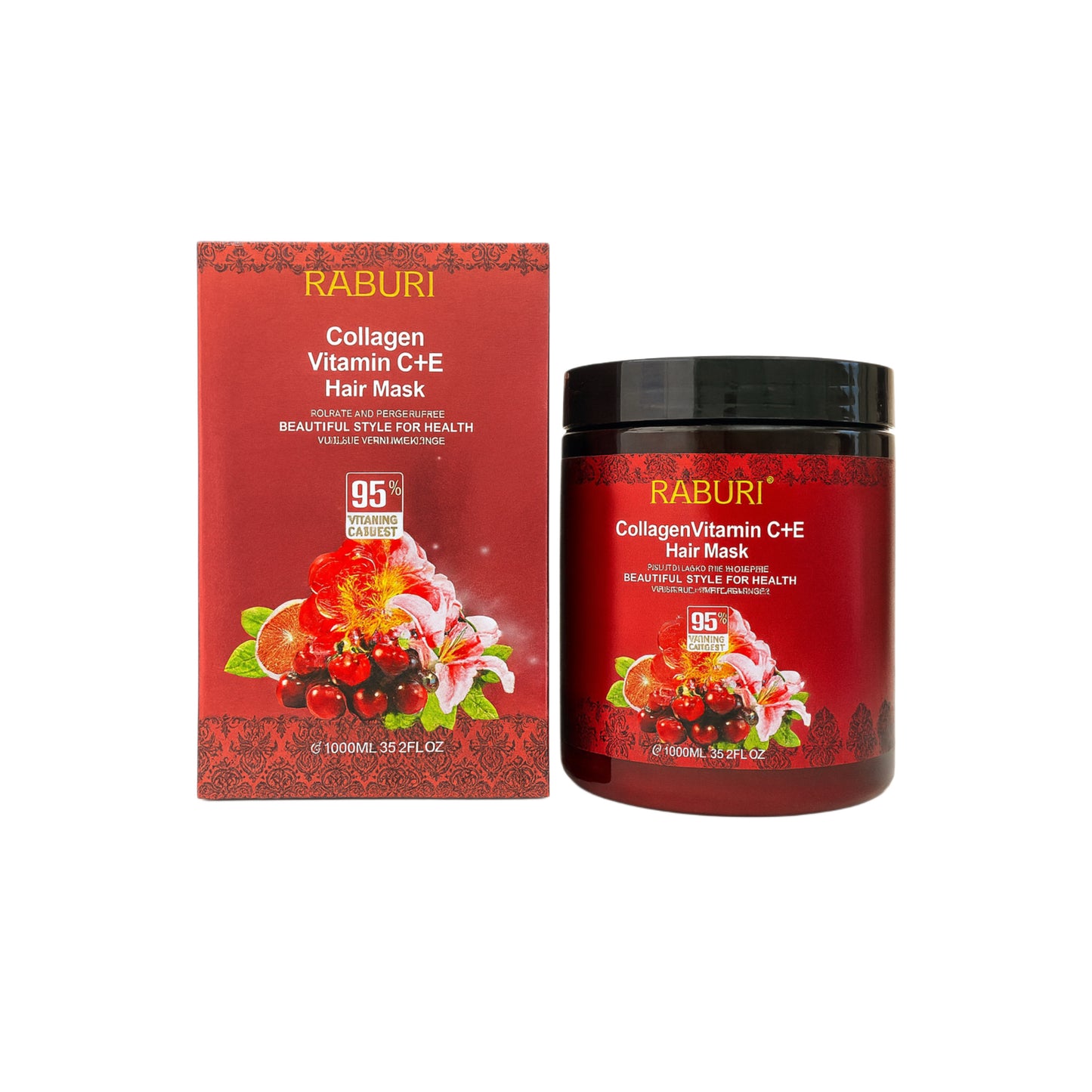 Masca de păr Raburi Collagen Vitamin C+E