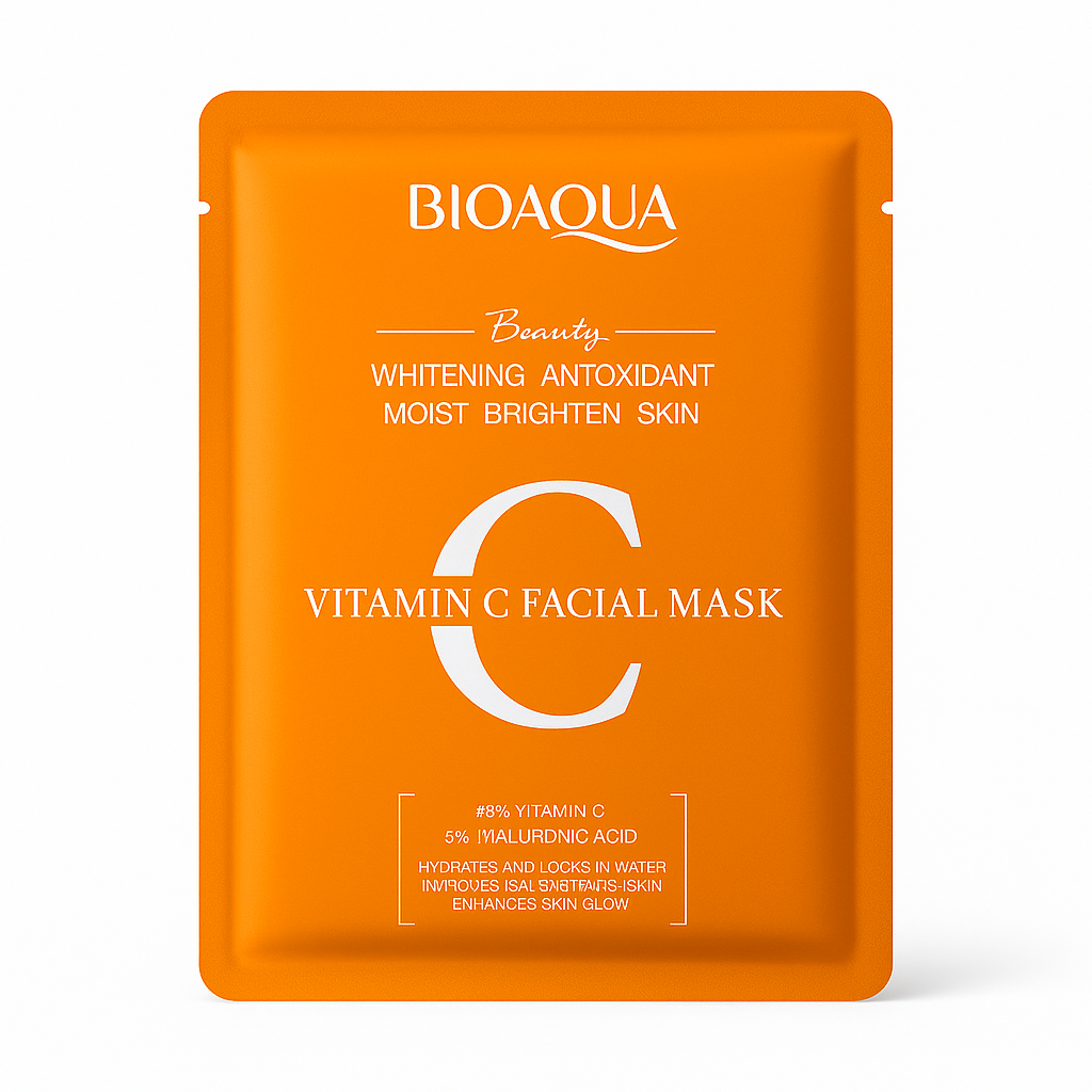 Bioaqua – Mască facială cu vitamina C (25 ml)